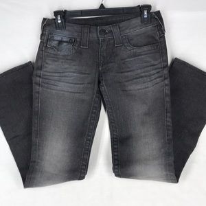True Religion dark wash Billy jeans size 25 EUC